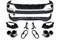 Mercedes GLB X247 2019– AMG GLB45 2024 Style bodykit-sats foto 3