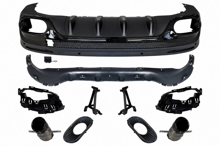 Mercedes GLB X247 2019– Bakre diffuser med avgasändrör (AMG GLB35 2024 design) Image