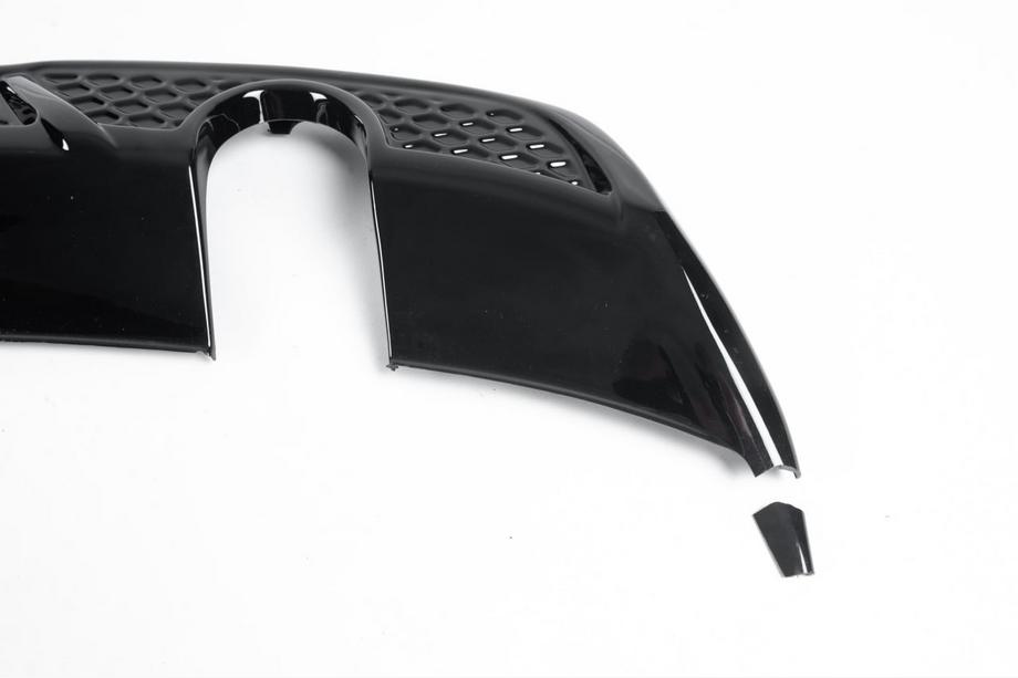 Audi A3 2012–2020 Nedsatt Bakre diffuser DPT (2017-2020, Sedan, blanksvart) Image