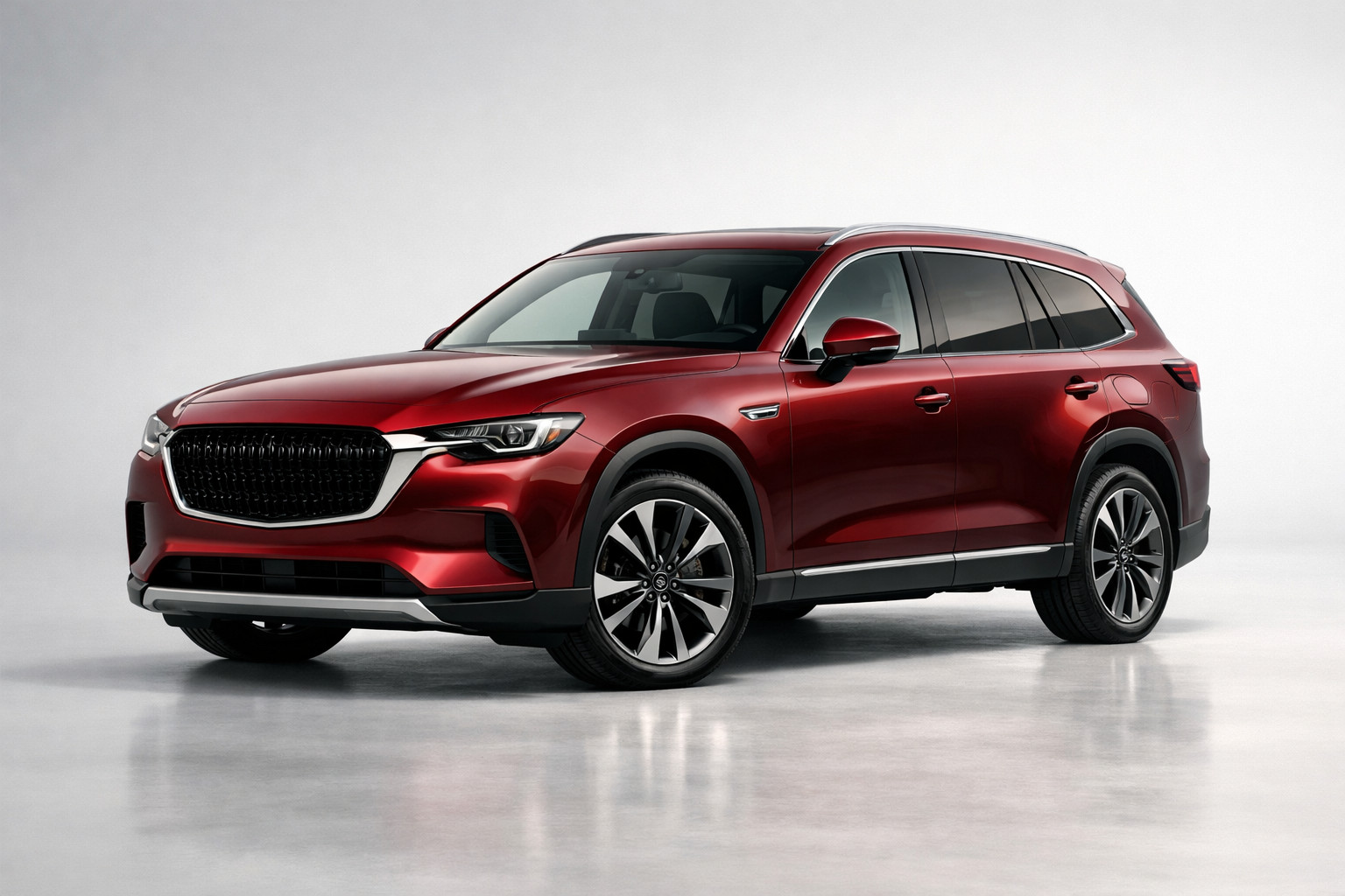 Test av Mazda CX-90: flaggskeppscrossover med tre sätesrader