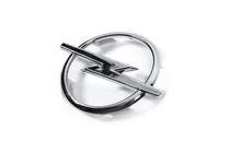 Opel Combo 2002–2012 Främre Opel emblem 9196806 (med clips, 95 mm) foto 2