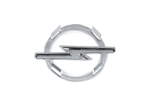 Opel Combo 2002–2012 Främre Opel emblem 9196806 (med clips, 95 mm) foto 4
