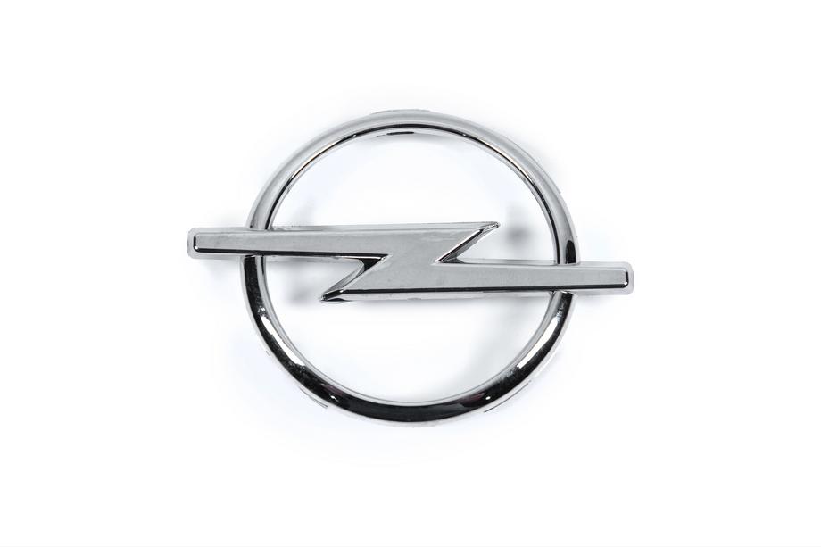 Opel Combo 2002–2012 Främre Opel emblem 9196806 (med clips, 95 mm) Image