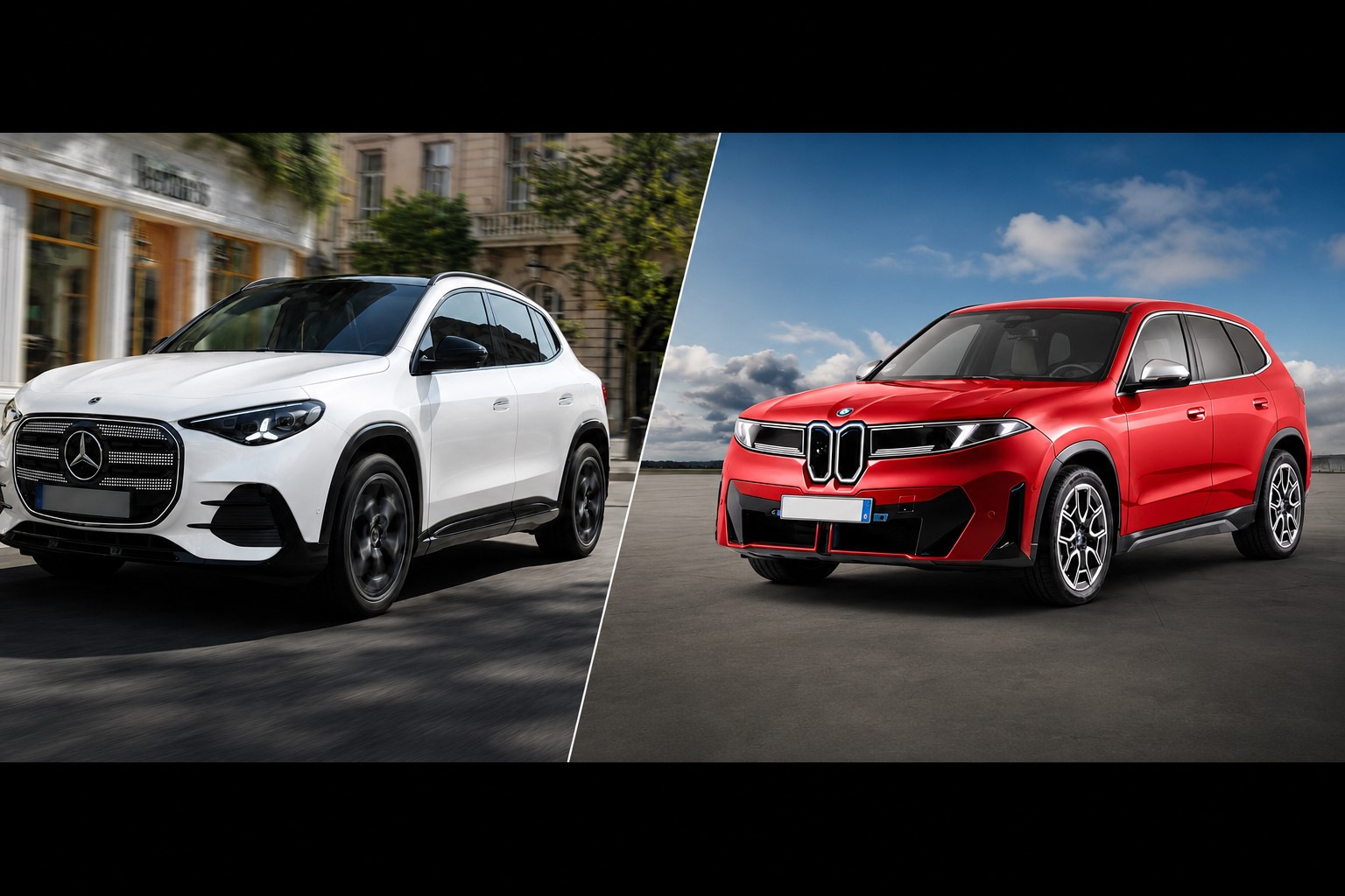Mercedes GLA Electric mot BMW iX1: vilken premium el-crossover är bäst