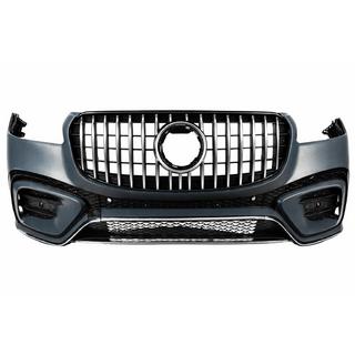 Främre stötfångare GLS450 komplett med GT Panamericana-grill (2025-Design)