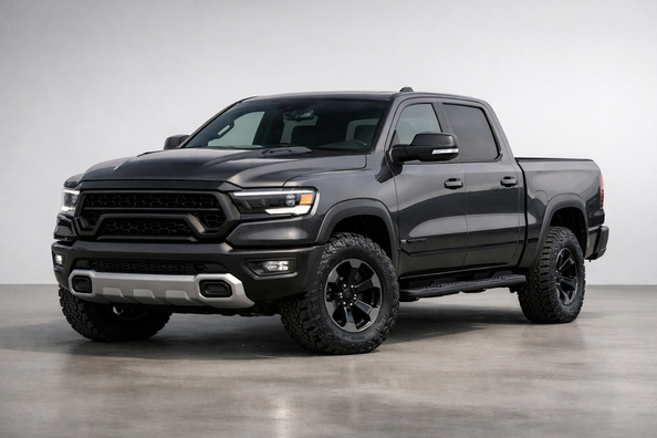 Test av nya generationens Ram 1500: brutal pickup