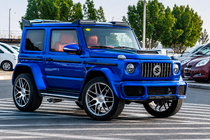 Suzuki Jimny 2018– G-class-design BRB bodykit-sats foto 2