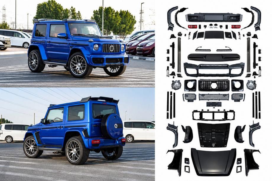 Suzuki Jimny 2018– G-class-design BRB bodykit-sats Image