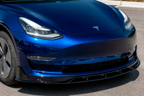 Tesla Model 3 2017– Frontläpp till främre stötfångare Lip Fast (för 2017-2023) foto 8