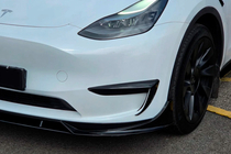 Tesla Model Y 2020– Frontläpp till stötfångare Lip Fast (för 2020-2024) foto 4