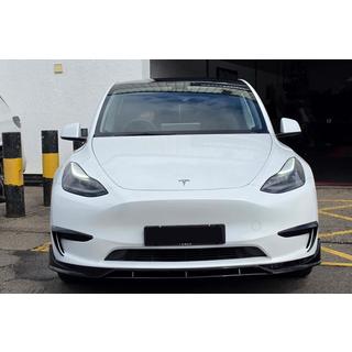 Frontläpp till stötfångare Lip Fast (för 2020-2024) Tesla Model Y 2020– foto 1