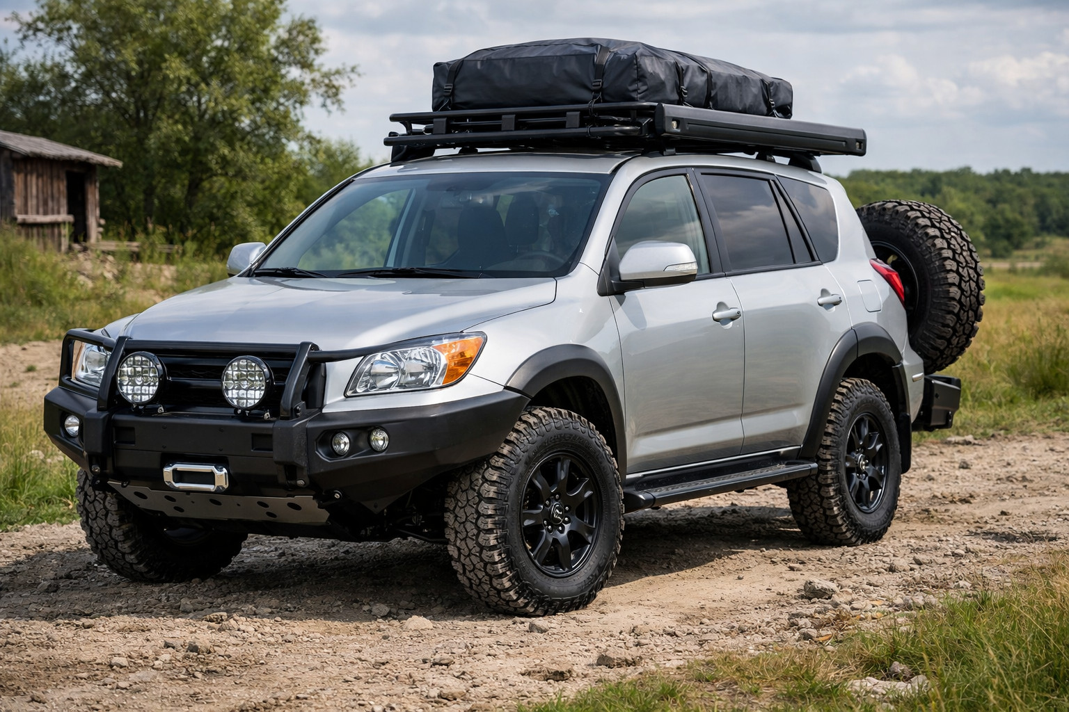 Uppgraderingspaket för Toyota RAV4 2006-2013 för landet och dåliga vägar