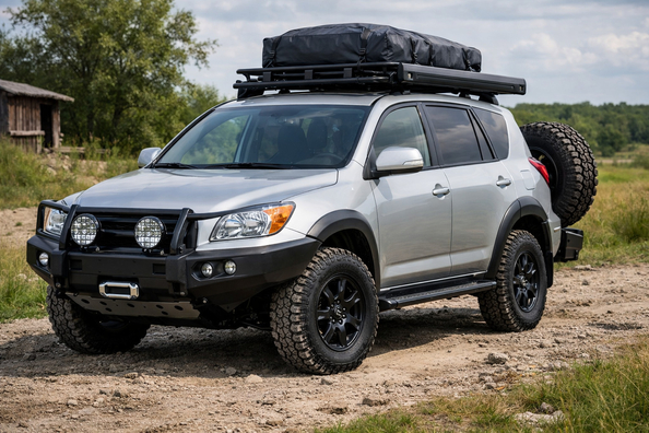 Uppgraderingspaket för Toyota RAV4 2006-2013 för landet och dåliga vägar Foto 1