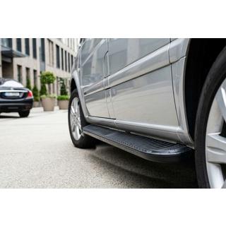 Sidosteg Tayga Black (2 st, aluminium)