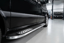 Mercedes Vito/V-klass W447 2014– Sidosteg Tayga V2 (2 st, aluminium) foto 1