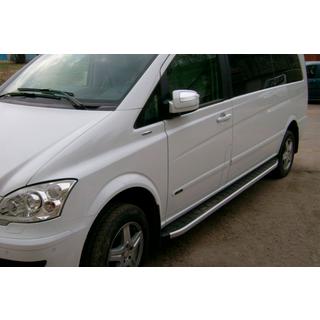 Sidosteg Fullmond (2 st, aluminium) Mercedes Vito W639 2004–2014 foto 3