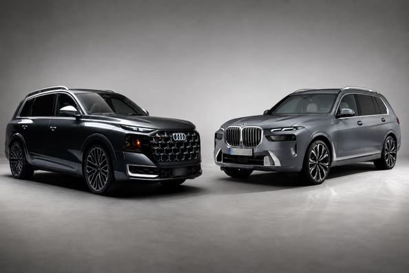 Nya Audi Q9 2027 vs. BMW X7 G07 Facelift: vilken flaggskepps-SUV är bäst