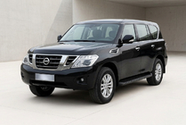 Nissan Armada 2016–2024 Sidosteg Tayga Black (2 st, aluminium) foto 1