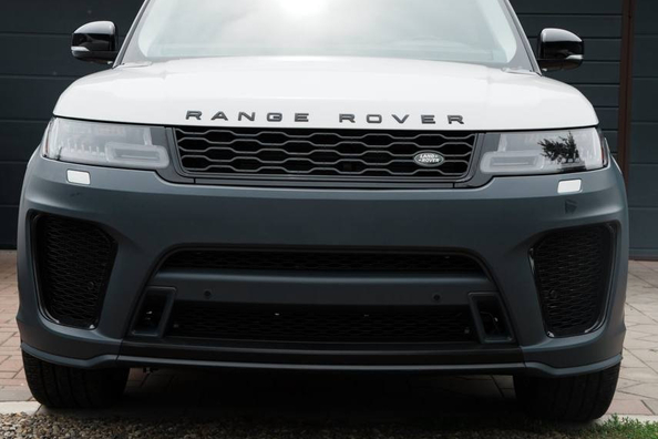 Reparation och tuning av Range Rover Sport 2018: SVR fram- och bakstötfångare