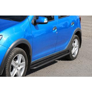 Sidosteg KB001 (rostfritt stål) Black Dacia Sandero 2013–2020 foto 2