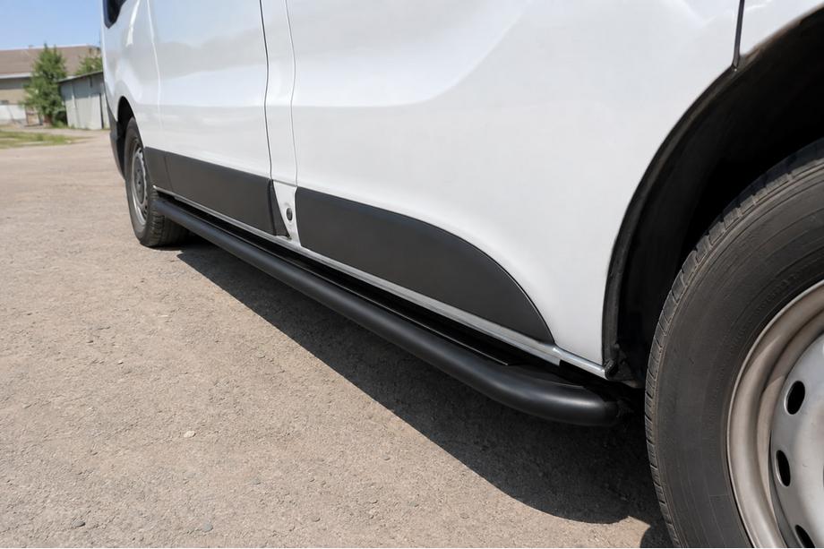Fiat Talento 2016– Sidosteg Premium (2 st, rostfritt stål) Black Image
