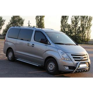 Kofångarbåge WT003-2 (rostfritt stål) Hyundai H300, H1, Starex 2008–2020 foto 2