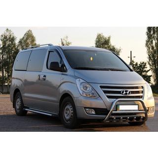 Kofångarbåge WT003-2 (rostfritt stål) Hyundai H300, H1, Starex 2008–2020 foto 3
