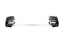 Range Rover IV L405 2013–2021 Frontläppspoiler-kit för främre stötfångare SVA Silver (2018-2021, 3 delar) foto 1