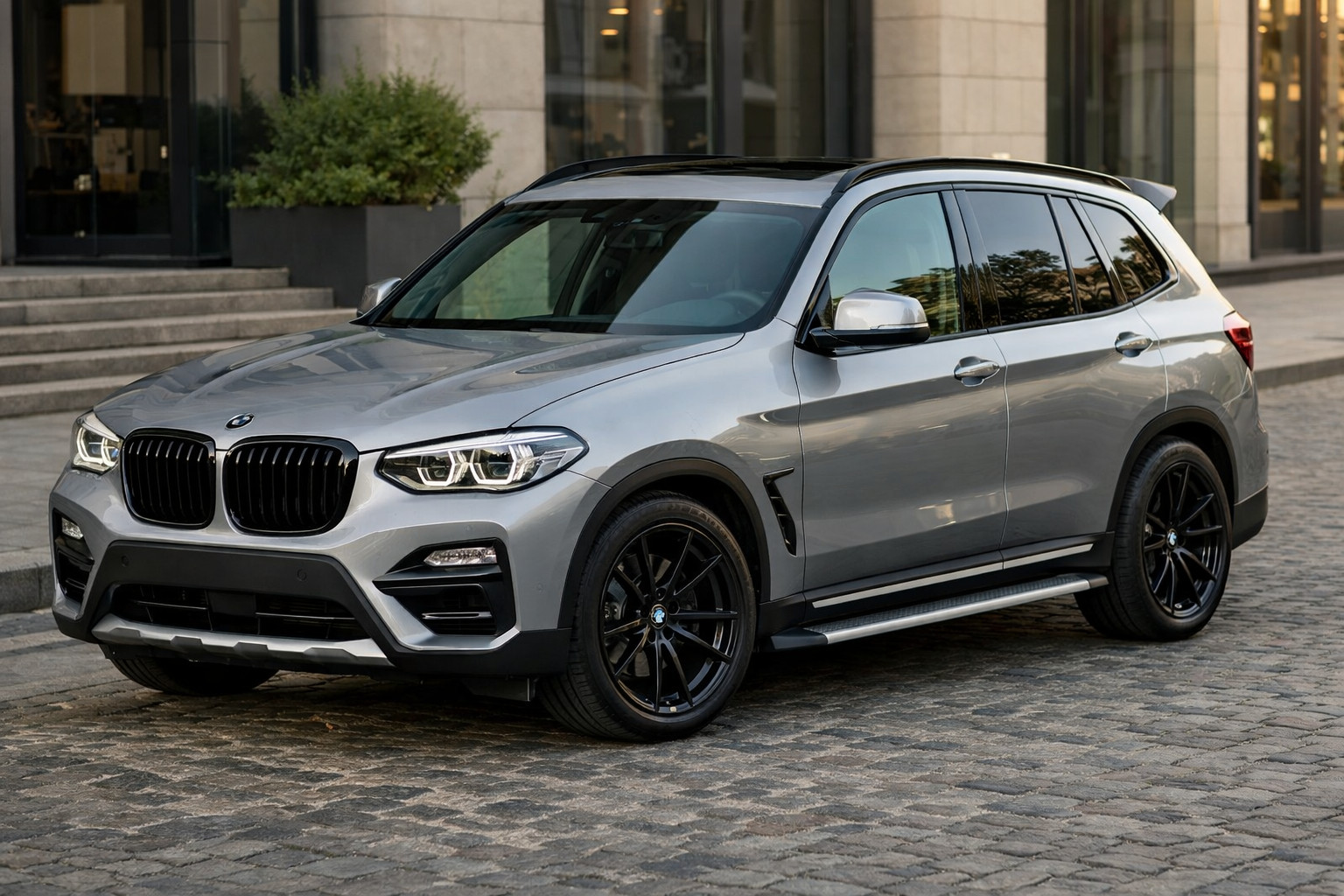 Basuppgradering av BMW X3 G01 för stadskörning utan billig M-styling