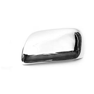 Vänster spegelkåpa i rostfritt stål (1 st) Toyota Land Cruiser 200 2007–2021