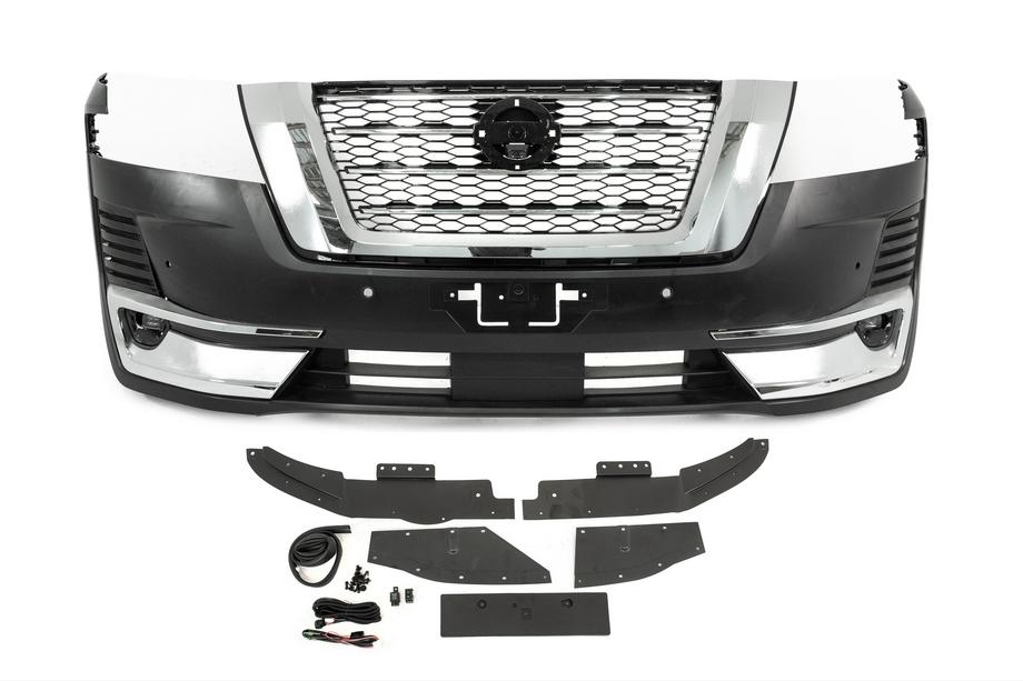 Nissan Armada 2016–2024 Komplett främre stötfångare (2021–2024) Image