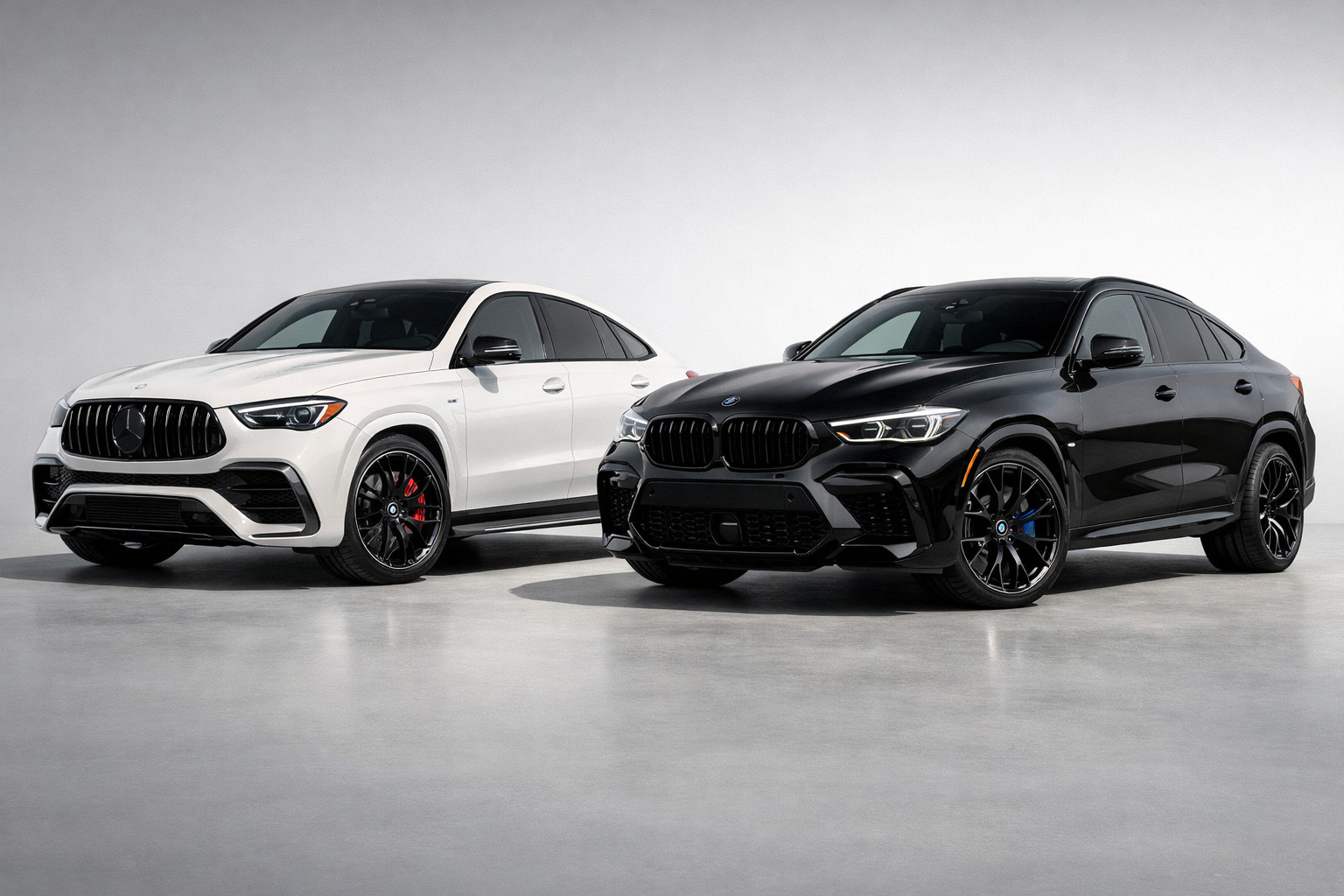 Mercedes-AMG GLE 63 S Coupe vs. BMW X6 M: design, effekt och tuning