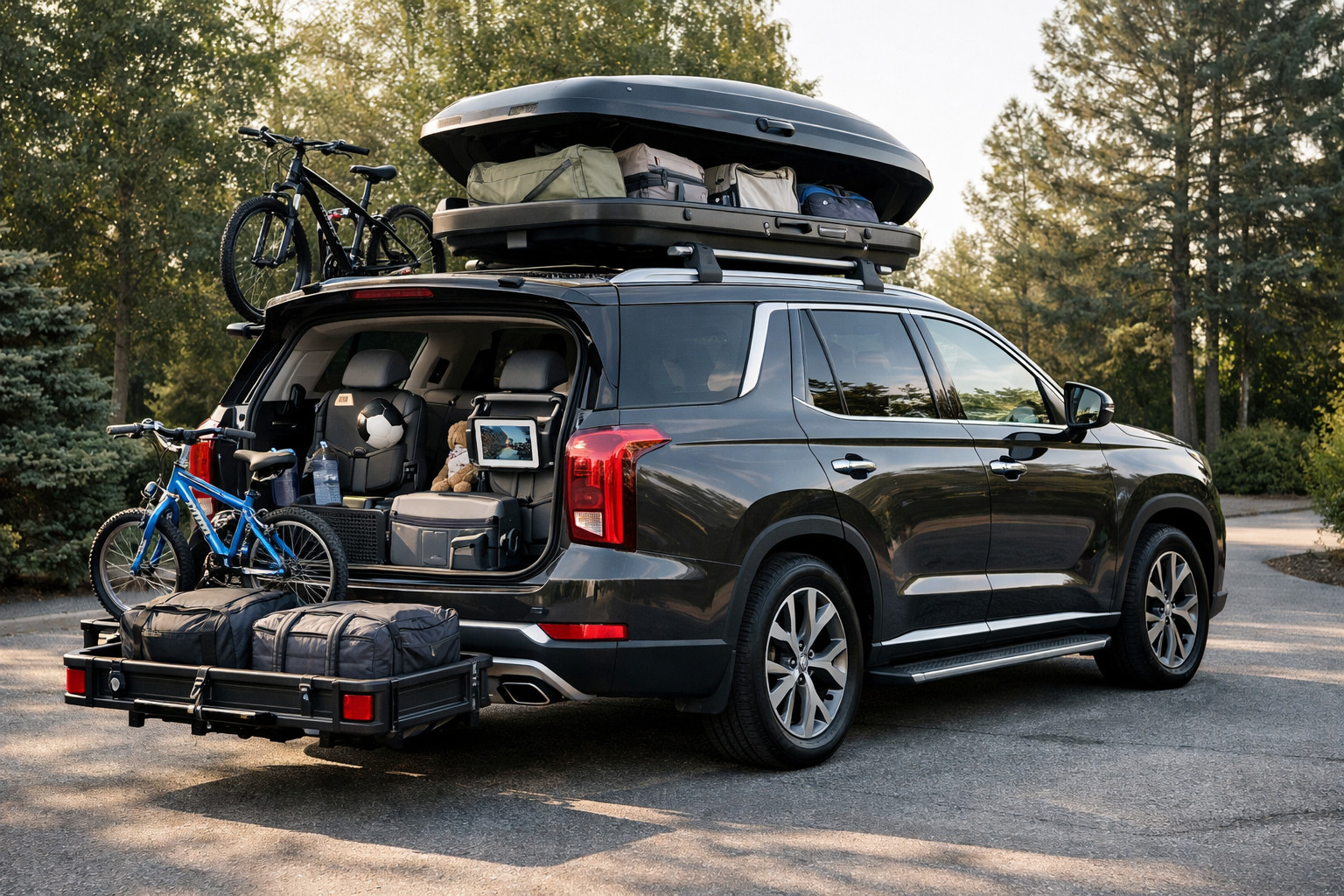 Uppgraderingspaket för Hyundai Palisade: familj, bagage och vardag