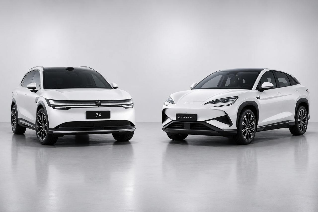 Zeekr 7X vs BYD Sealion 7: jämförelse av kinesiska el-SUV:ar