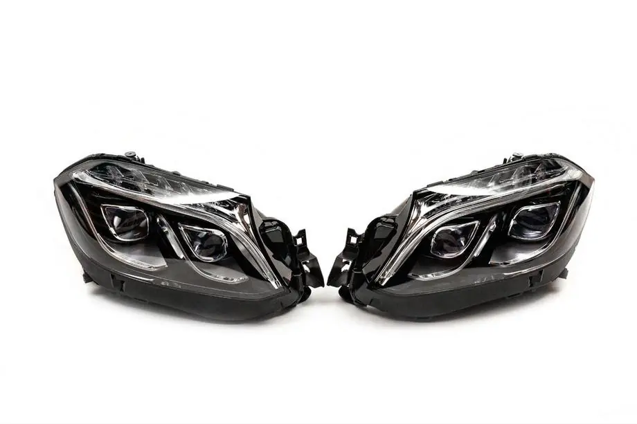 Mercedes GL/GLS-klass X166 2012–2019 Framlyktor Xenon till LED (för fordon ombyggda från GL till GLS, 2 st.) Image
