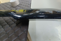 Nissan Juke 2010–2019 Utförsäljning: Spoiler DPT V-1 (blank svart) foto 5
