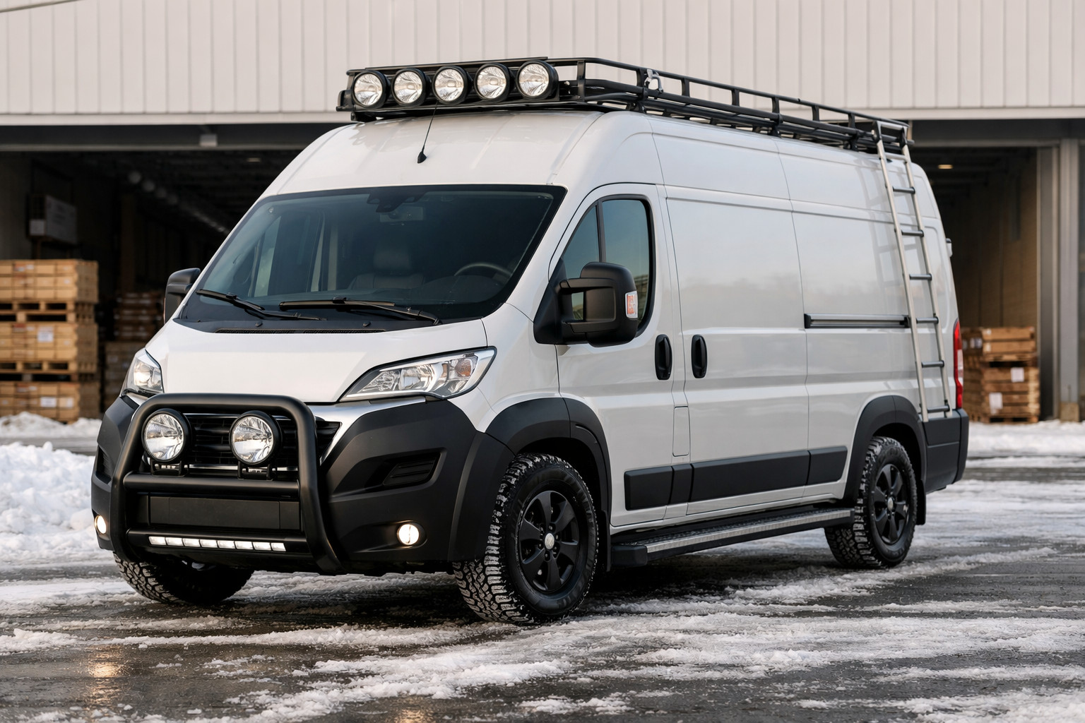 Grunduppgradering för Fiat Ducato 2014+ för jobb, vinter och långa körsträckor
