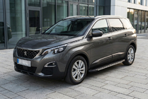 Peugeot 5008 2016–2023 Sidosteg Bosphorus Grey (2 st, aluminium) foto 1
