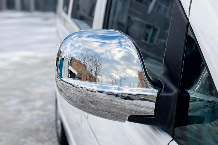 Mercedes Vito W639 2004–2014 Höger spegelkåpa (2004-2010, rostfritt stål) Image