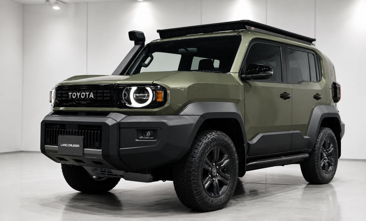 Nya Toyota Land Cruiser FJ 2026: översikt av kompakt SUV med stegram