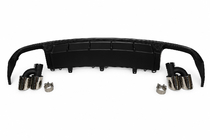 Audi A6 C7 2011–2017 Bakre diffuser med avgasändrör S-Style (för S / S-Line 2014-2017) foto 14