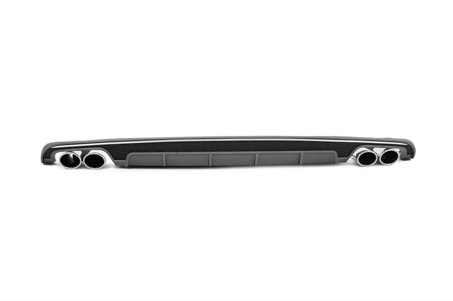 Audi A6 C7 2011–2017 Bakre diffuser med avgasändrör S-Style (för S / S-Line 2014-2017) Image