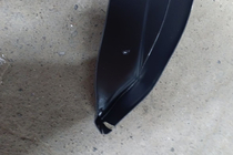 Skoda Kodiaq 2016–2023 Outlet: Främre lip spoiler DPT V2 (svart blank) foto 2