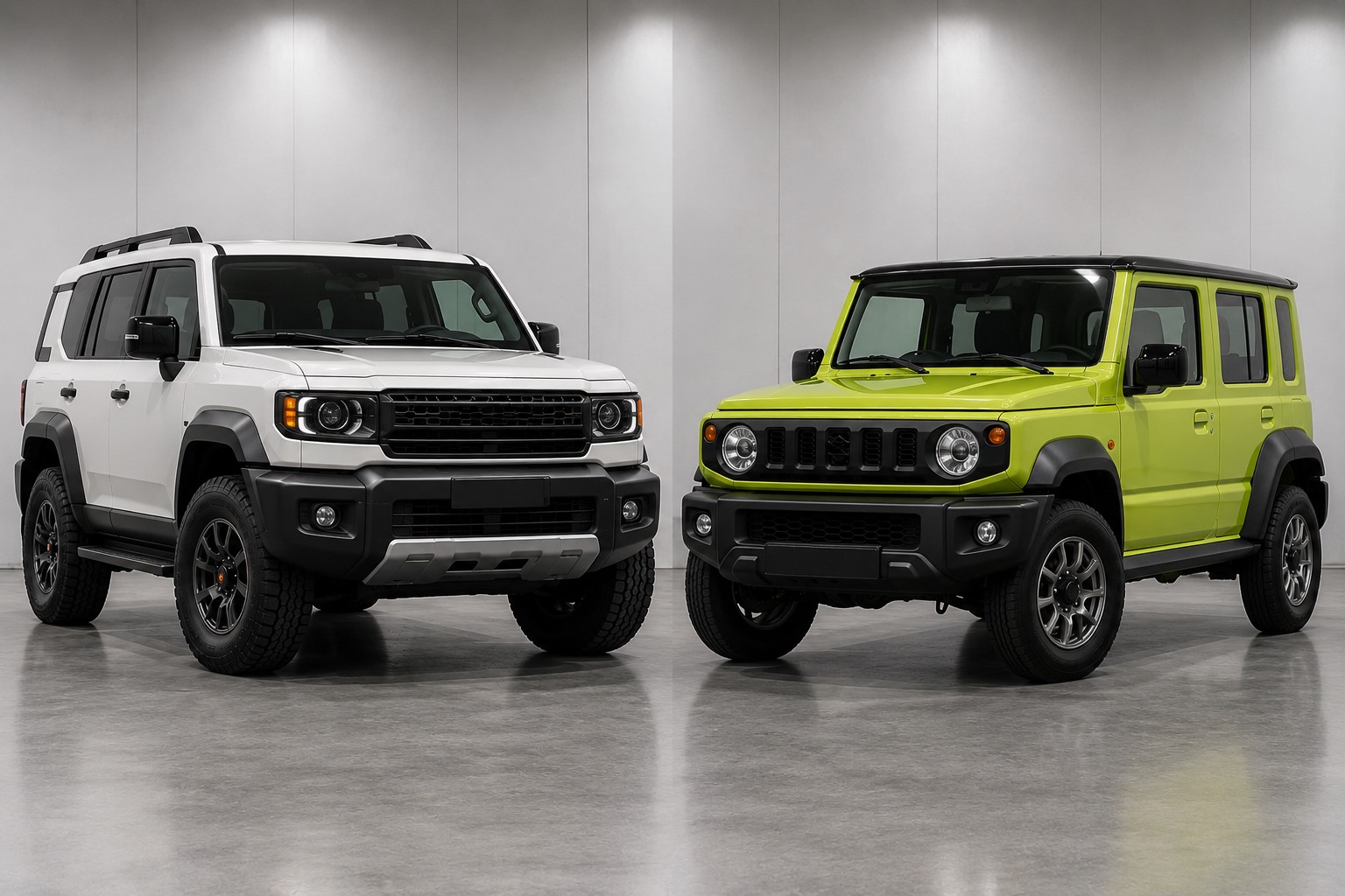 Toyota Land Cruiser FJ 2026 vs Suzuki Jimny 5-Door: vilken är bäst?