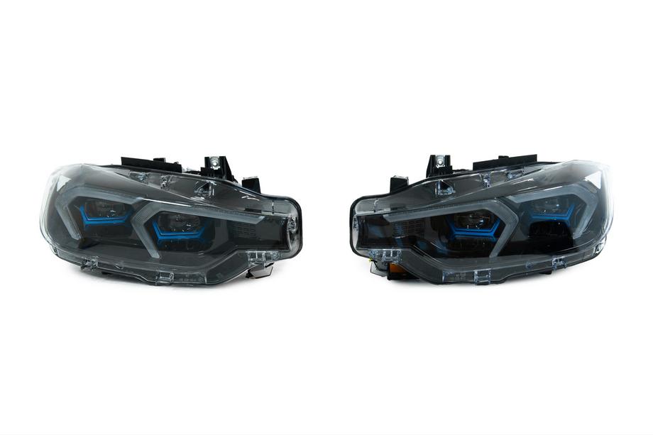 BMW 3-serien F30/F31 2012–2019 Framlyktor G20-style (Xenon till LED, 2 st) Image
