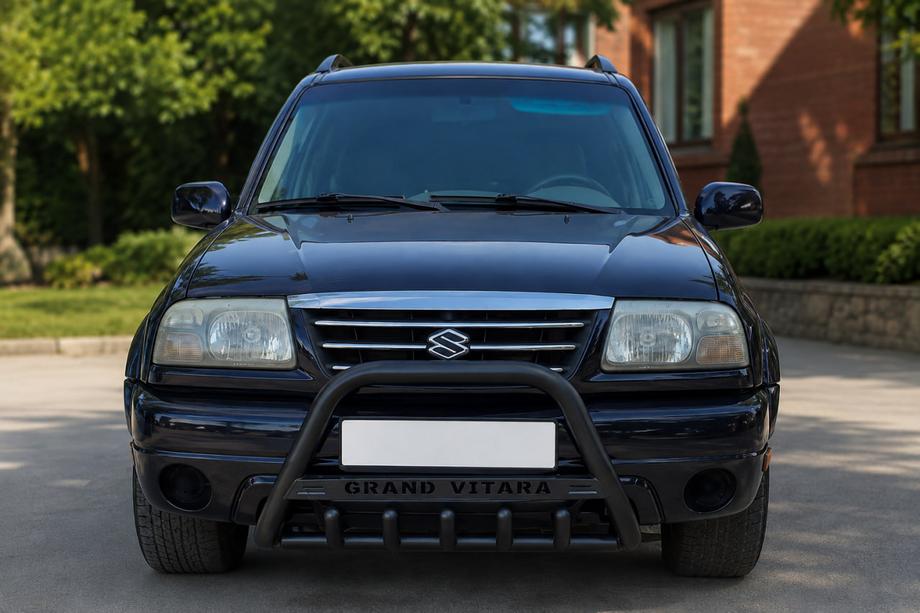 Suzuki Vitara 1998–2006 Frontbåge (bullbar) WT004 (rostfritt stål) Black Image