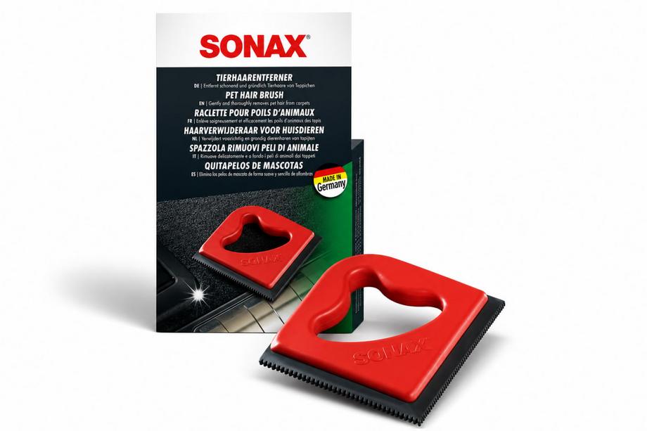 Gummiborste/kam för borttagning av djurhår Sonax Foto 1