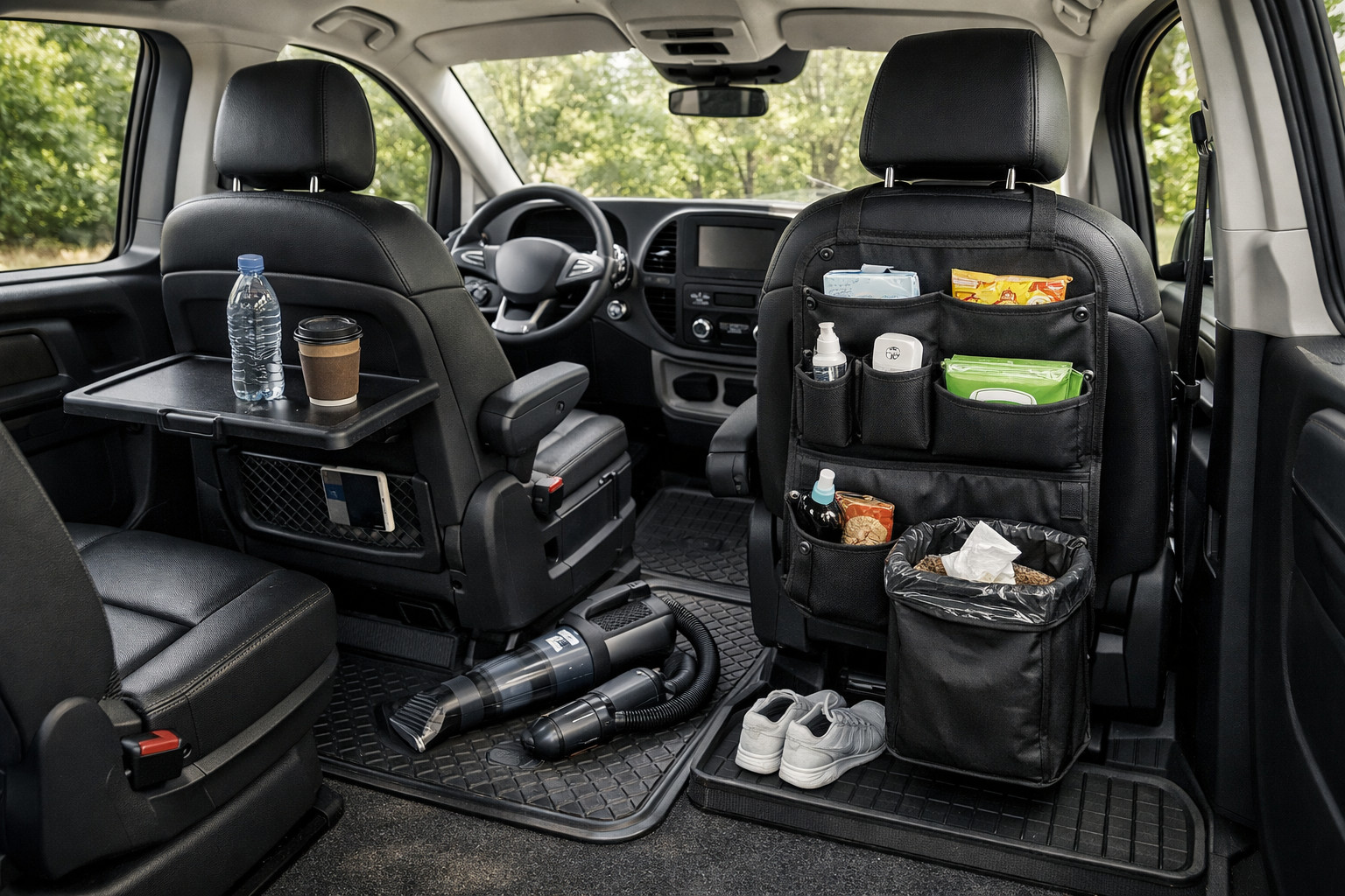Basuppgradering för Mercedes Vito/V-Class W447: ren kupé i passagerarläge