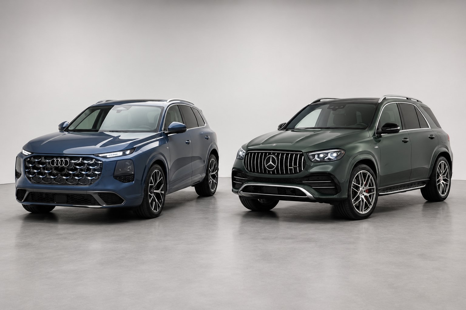 Audi Q7 2027 vs Mercedes-Benz GLE 2027: vilken premium-SUV är bäst?