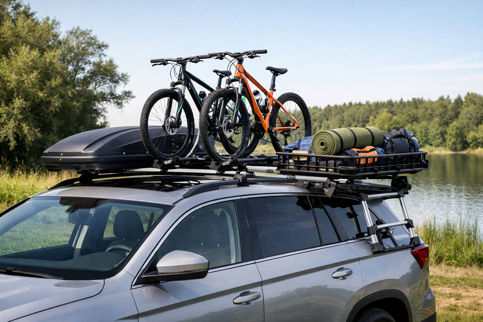 Vad du kan montera på bilen för fritid, sport och säsongstransport på taket